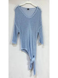 Side Knot Crochet Tunic