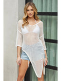Side Knot Crochet Tunic