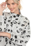 3919 SILVER/BLACK Moonlight Jacket -
