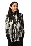 Typo Crinkle Sofia Shirt T45866