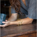 Gold Cuff Bracelet