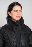 LUUKAA Black Fiora Coat & hand muff