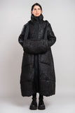 LUUKAA Black Fiora Coat & hand muff