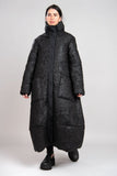 LUUKAA Black Fiora Coat & hand muff