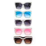 Rhinestone Cat Eye Statement Sunglasses Set