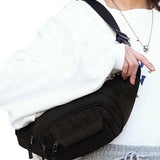 Multi-Compartment Utility Waist Belt Fanny Pack