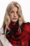RECTANGULAR FLORAL SCARF Desigual