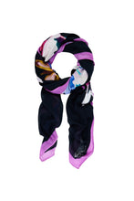 Load image into Gallery viewer, RECTANGULAR FLORAL SCARF