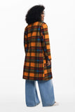 LONG CHECKERED COAT