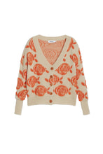 Load image into Gallery viewer, PINK BUTTON SWEATER