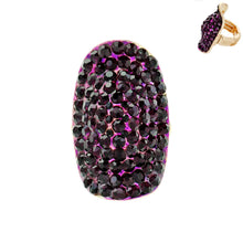 Load image into Gallery viewer, Rhinestone Shield Ring