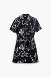 Printed Short Dress Desigual