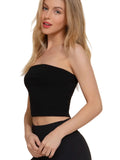Crop Tube Cotton Jersey Top