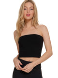 Crop Tube Cotton Jersey Top