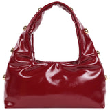 Jason Wu Studded Shoulder Bag in Crackled Finish