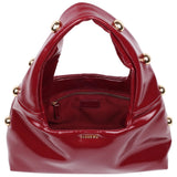 Jason Wu Studded Shoulder Bag in Crackled Finish