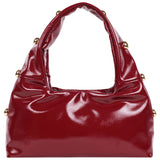 Jason Wu Studded Shoulder Bag in Crackled Finish