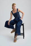 WREN Architectural denim jumpsuit