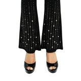 Flared Leggings Pants with Stones