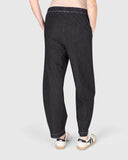 Papaya Relaxed Barrel Pants Black Denim