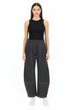 MY SOUL STRETCH Wide Pants IN BLACK 4150