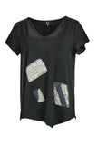 My Soul Letters Mix V-Neck TOP 0176
