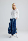 SKYLAR Batik-effect wide-leg pants