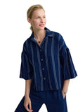 JASMINA Boxy denim muslin jacket LUUKAA