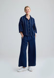 JASMINA Boxy denim muslin jacket LUUKAA