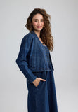Tatum Structured Denim Jacket LUUKAA