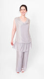 Clay Silk Pants L4387
