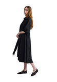 THESSIA Shirt collar midi dress LUUKAA