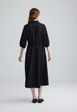 THESSIA Shirt collar midi dress LUUKAA
