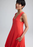 CALISTA Voluminous Jersey Dress LUUKAA