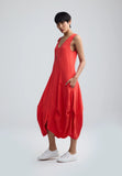 CALISTA Voluminous Jersey Dress LUUKAA