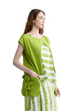 ELODIE Boxy jersey blouse