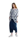 EMRYN Striped jersey tunic