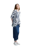 EMRYN Striped jersey tunic