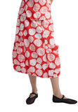 ALIRA Printed poplin balloon skirt