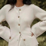 Hourglass Silhouette Chic Knit Cardigan