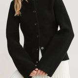 Hourglass Silhouette Chic Knit Cardigan
