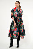 Floral Shirt-Dress
