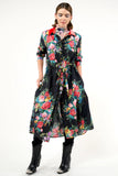 Floral Shirt-Dress