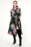 Floral Shirt-Dress