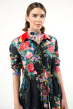 Floral Shirt-Dress