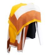 CRINKLE ABSTRACT SHAWL