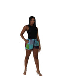 Patchwork Shorts