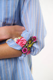 Floral Maya Shirt w/ Stripes