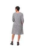 Jada Dress in Indy Seersucker Check