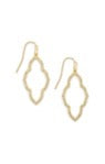 ABBIE SMALL OPEN FRAME EARRINGS